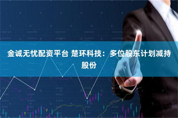 金诚无忧配资平台 楚环科技：多位股东计划减持股份